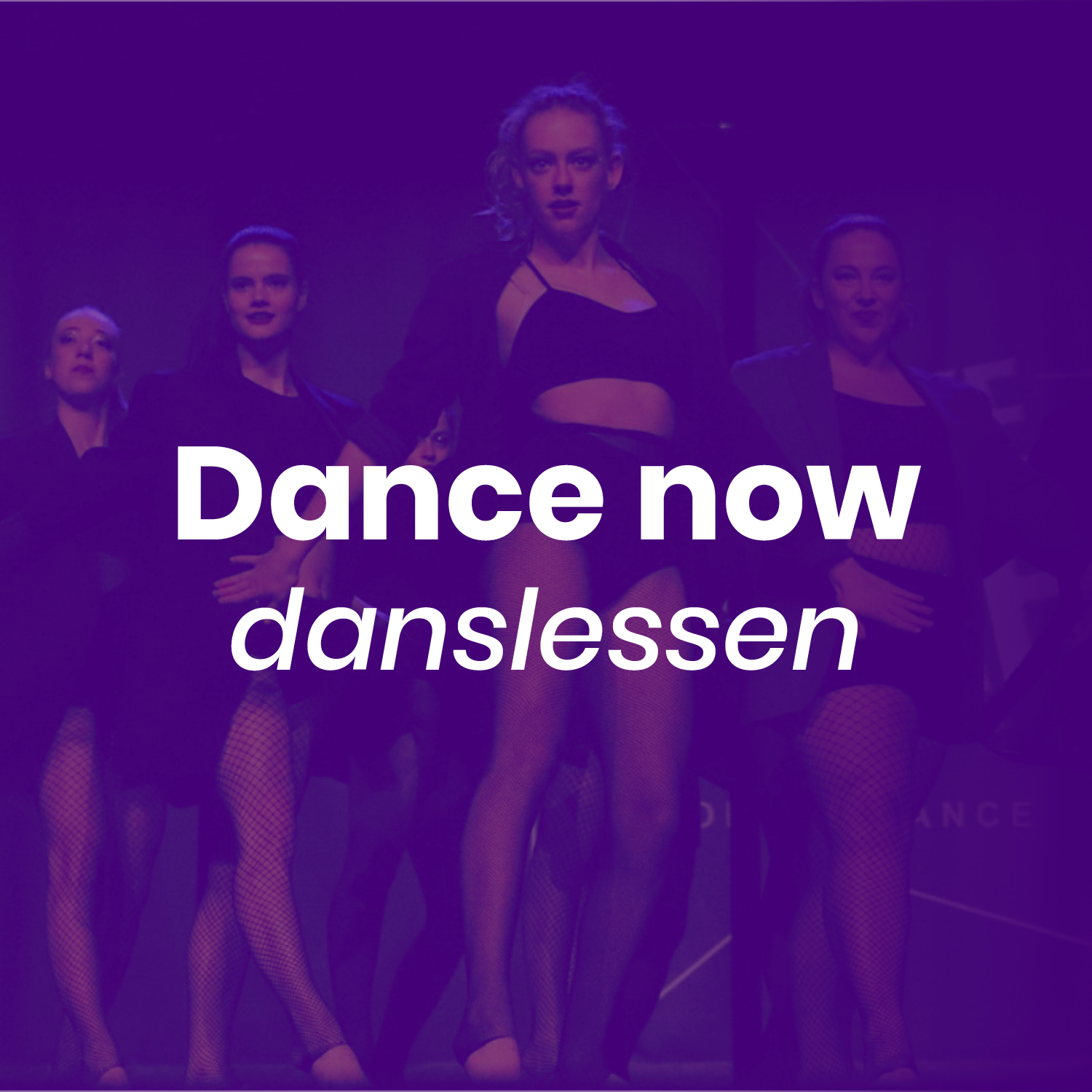 Omslag foto van de Dance Now lessen